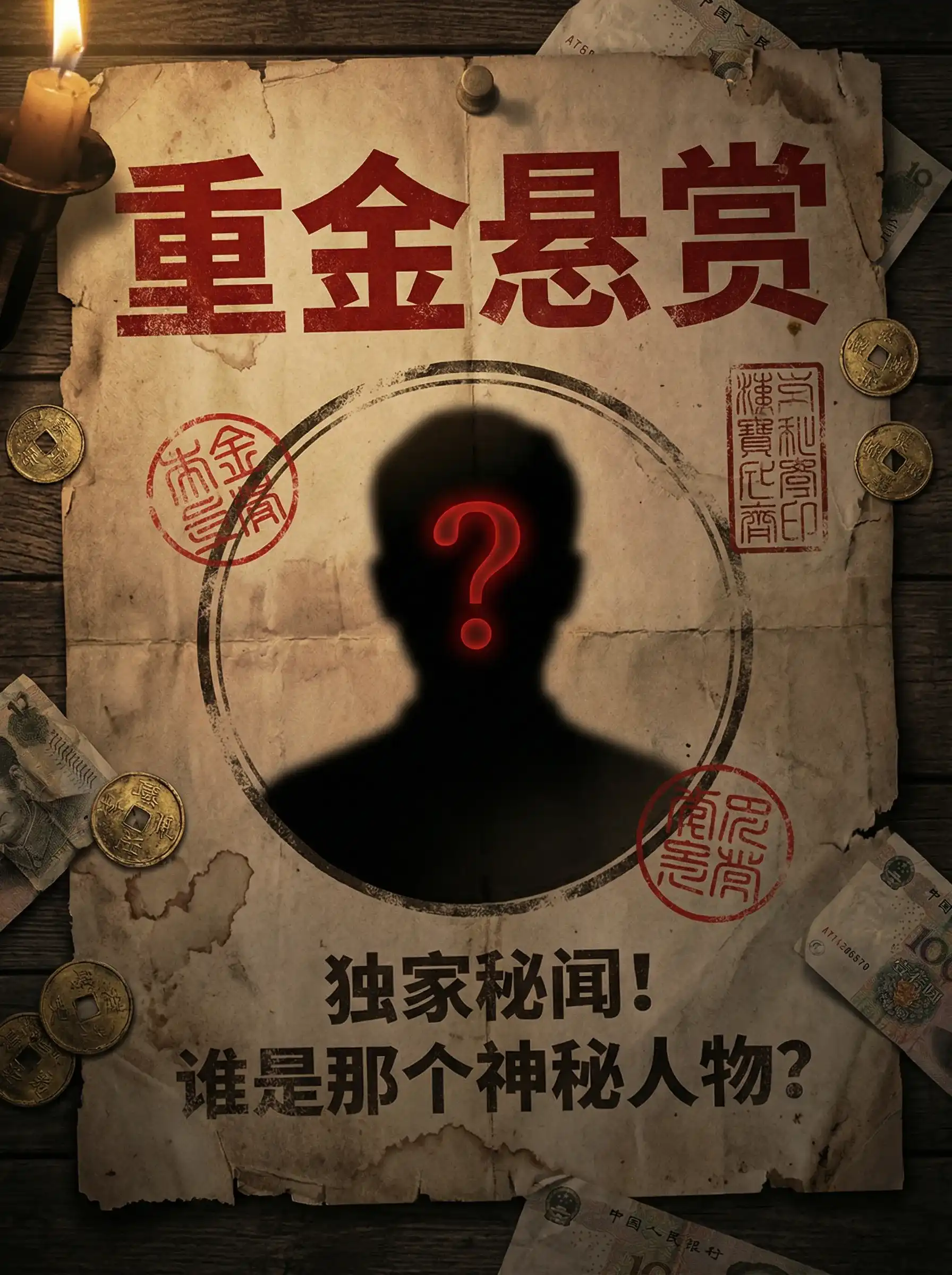 村奴 - 重金悬赏线索征集令